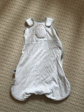 Nested Bean White Sleep Sack for 6 months